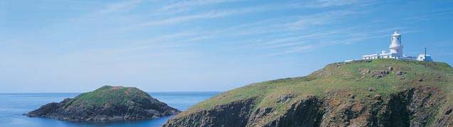 Shot of Strumble Head and Fishguard