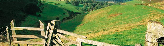 Shot of North Wales Borders