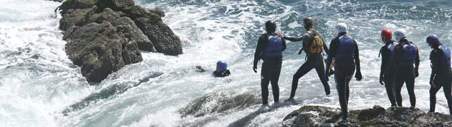 Picture of Coasteering with Preseli Venture, activities, activities in Parcynole Fach, Haverfordwest, SA62 5HN, Pembrokeshire.